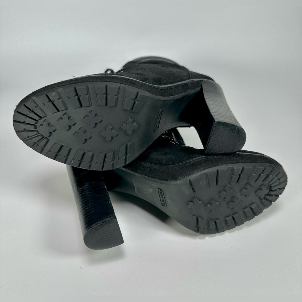Coach Carol Black Suede Bootie - Picture 13 of 13